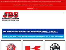 Tablet Screenshot of jbsperformance.com